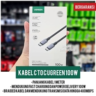 Ugreen C to C 100W Cable Official 1 Year Warranty Ugreen C to C Cable 100W Ugreen Cable 100W Ugreen 