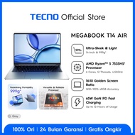 TECNO MEGABOOK T14 Air AMD Ryzen™ 7535HS 16 + 512 GB