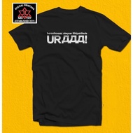 Kaos Baju T-SHIRT Distro URAAA | Kaos Rusia Vladimir Putin| Kaos Uraaa | Kaos Kata Kata Combed