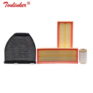 Air Filter+Cabin Filter+Oil Filter 3Pcs For Mercedes Benz GLK-CLASS (X204) 2008-2011 GLK280 GLK300 G