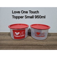 Tupperware Love One Touch Topper Small 950ml (2) Retail Price S$31.80