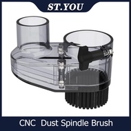 CNC Dust Shoe Spindle Brush 52mm 45mm Dust Cover for CNC 3018 Engraving Machine Spindle Motor