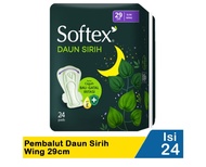 Softex Pembalut Daun Sirih Isi 24pads Wing Ukuran 29cm dan 36cm
