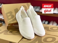 Baoji 729 รองเท้า บาโอจิ รองเท้าแบบสวม Slip on สำหรับผู้หญิงและผู้ชาย ไซส์ 37-45 ของแท้ พร้อมจัดส่ง