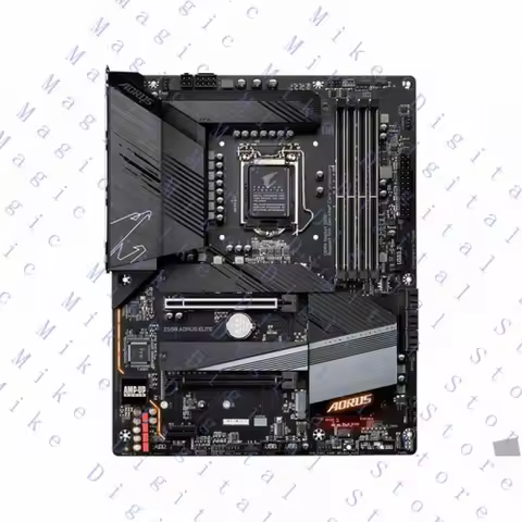 UU FOR GIGABYTE Z590 AORUS ELITE motherboard LGA1200 DDR4 128G DP ATX 95NEW Tested ok