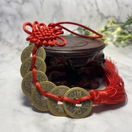 六帝钱铜钱挂件 Feng Shui 6 Chinese Emperor Coins Good Luck