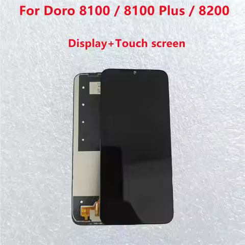 For Doro 8100 LCD & Touch Screen Digitizer Doro 8100 Plus 8200 Display Screen Module Accessories Ass