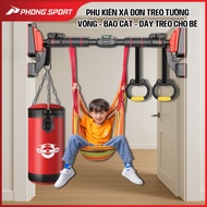 Wall-mounted pull-up bar accessories, pull-up bar hammock, pull-up bar sandbag, pull-up bar ring for