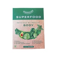 Happicot Superfood BODY ผงผัก ผงผลไม้ ( กล่อง 5g x20ซอง ) บำรุงสุขภาพ บำรุงสายตา ใช้วัตถุดิบธรรมชาติ ไม่มีสารเคมีเจือปน