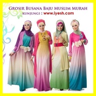 Iklan Grosir Baju Pesta Lebaran Dress Muslimah Gamis Syari Kerudung