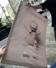 Daniel Arsham / Pokemon x 2G 限量 海報 poster 比卡超 小火龍 寵物小精靈 #1