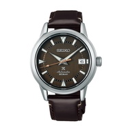 [Watchspree] Seiko Prospex (Japan Made) Automatic Dark Brown Horse Skin Strap Watch SPB251J1