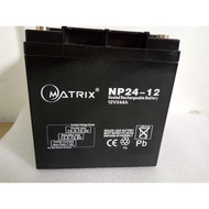 MATRIX MATRIX NP24-12 Battery 12V24AH17AH38AH65AH40AHupseps Fire Host