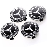 4pcs/set OEM 75mm Wheel Center Cap Logo Hub Rim Cover Badge Emblem For Mercedes Benz W205 W212 W204 W203 W210 W213 W220 W221 W222 W124 W169 W176