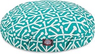 Pacific Aruba Small Round Indoor Outdoor Pet Dog Bed With Removable Washable Cover By Majestic Pet P