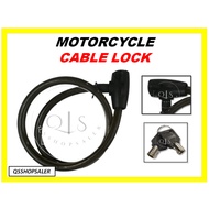 MOTORCYCLE CABLE LOCK / MOTORCYCLE SECURITY LOCK / MOTORCYCLE WIRE LOCK / MOTORCYCLE LOCK