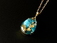 [男女通用] 排毒藍磷灰石項鍊（吊墜）