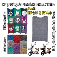Exotic EV 927 & EV 928 Character Electric Bike Mat Plain/