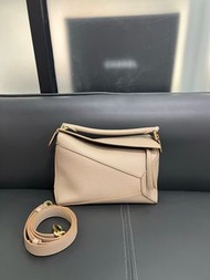 Loewe small puzzle 
Sand color