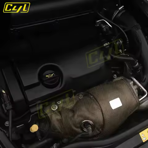 MINI N14 N18 Turbocharger Heat Wrap Blanket Automobile Turbine Cover Turbo Heat Shield For For BMW M