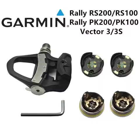Original Garmin Rally RS200/PK200 EDGE Series Bicycle Power Meter Foot Pedal Compatible With Vector 