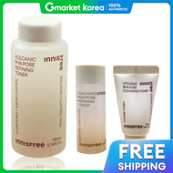 Innisfree Volcanic Pore Toner 170mL (Free: Toner 25mL + Foam 15g)