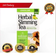 21st Century Herbal Slimming Tea Lemon Lime 24 Tea Bags