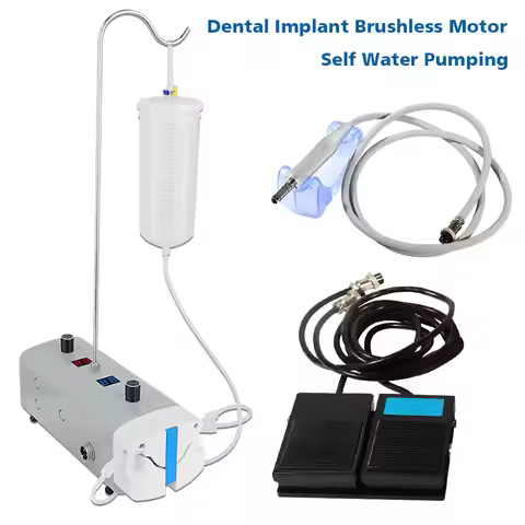 Dental Implant Brushless Motor Micromotor Self Water Pumping Irrigation Surgical