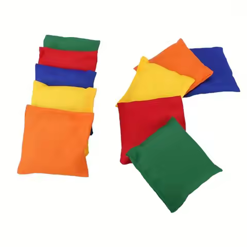 Pack of 10 Pack of 12 10cm Small Sandbag Throwing Square Sandbag Throwing Sandbag Ball Colourful San