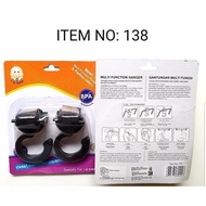 GANTUNGAN IQ baby multifunction hanger - multi-purpose hanger for strollers and cars
