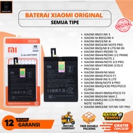 BATERAI XIAOMI/BATRE HP XIAOMI MI 3/MI 4/MI 4i/MI NOTE PRO/MI 8 LITE/MI 8X/REDMI 1S/REDMI 2/2 PRIME/