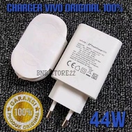 Charger By Vivo Y31 Pro Original 44W Full Set Type C Data Cable Flash Charge Charger 44 Watt