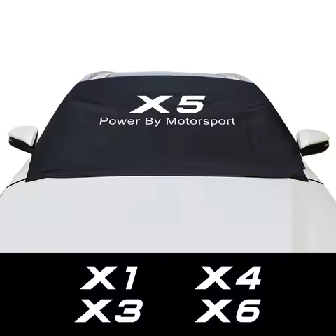 Car Windshield Sunshade Cover Snow Ice Block Auto Accessories For BMW X5 E70 F15 G05 X1 F48 X3 F25 X