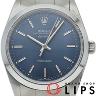 นาฬิกาข้อมือผู้ชาย Rolex Air-King 14000(E) ตัวเรือนสแตนเลส สีน้ำเงิน ขัดเงา รุ่นปี 1991 สภาพดีเยี่ยม
