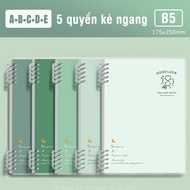 Sổ Còng Good Luck B5 120 Trang – Sổ Tay Ghi Chép Học Sinh Planner Dễ Thương Màu Pastel Tươi Sáng