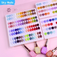 Very GOOD NAIL 60 สีเจลยาทาเล็บ+base coat+top coat (15ml/ขวด) ชุด สีอิ่มตัว ลงสีง่าย แผนภูมิสีฟรี