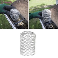 Metal Mesh Gutter Leaf Debris Mud Trap Guards Drain Pipe Cover Downpipe
