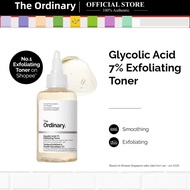 The Ordinary Glycolic Acid 7% Exfoliating Toner - 240mL | Smooth Skin, AHA Toner