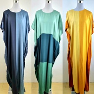 PEMBORONG KAFTAN KELAWAR KOSONG COTTON VISCOSE/ BAJU KELAWAR POLOS 3 WARNA