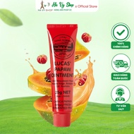 Lucas Pawpaw Ointment Multi-Purpose Papaya Cream Tube 25g Prevents Dry, Chapped Lips