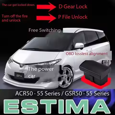 Car Auto OBD Plug And Play Speed Lock Unlock 4 Door Device For Toyota Previa Estima ACR50 2006 2007 