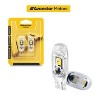 2PCS 5LED T10/W5W Car Small Headlight Motor Signal Strobe Flashing Bulb License Plate Boot Light