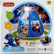 TENDA Triangle Tent Robot Tobot Toy Tent Kids Bath Ball Tent