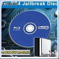 LUOYAO BD-JB Disc, Play Backup Games For Firmware 9.0-12.52 All-in-One Jailbreak Disc, Game Console 