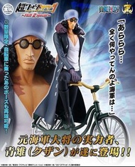 🧲珍惜玩 - ONE PIECE STYLING 〜FILM Z special〜 青雉（庫山）＆ 腳踏車 食玩 figure盒玩 景品 模型公仔人偶手辦 家居辦公室擺設 送禮 禮物 精品 全新 正版