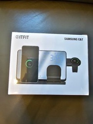 ITFIT by Samsung C&amp;T 三合一多功能無線充電板