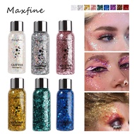 Cross-Border Makeup MAFINE Liquid Eyeshadow Set Large Sequin Gel Glitter Mermaid Scale Nightclub Rea