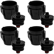 4 PCS Pemasangan Nozel dan Diffusser UF1 untuk Mesin Soda Coke UF-1 Penggantian Injap Dalam dan Luar