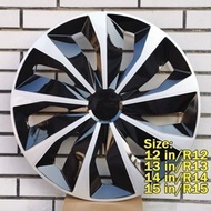 Universal Hub Cap 4-Piece Set R12/R13/R14/R15/Hub Cap Modified Car Hub Accessories Hub Cap Wheel Rim