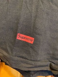 Supreme X Hanes t shirt 美式 街頭 滑板 聯名